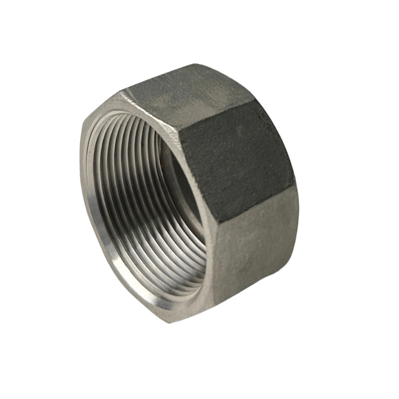 Tapa Gorro Fitting 150 Libras Acero Inoxidable